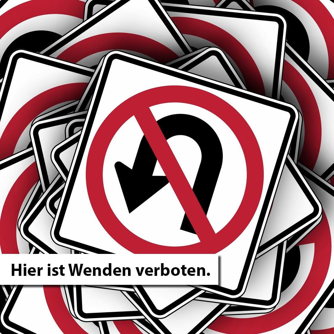 Wenden verboten